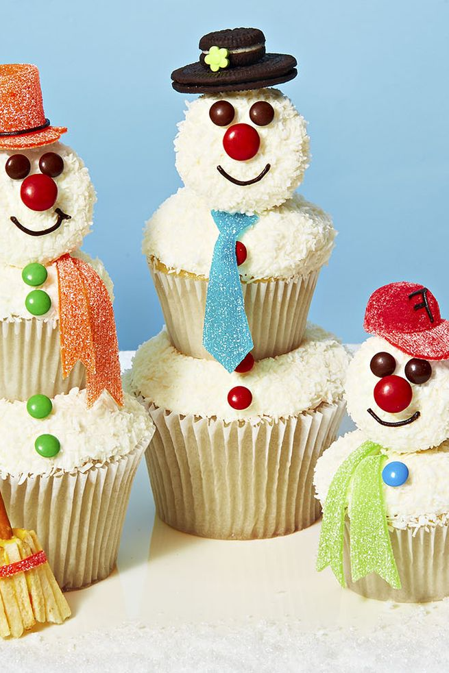 Snowmen Cupcakes!